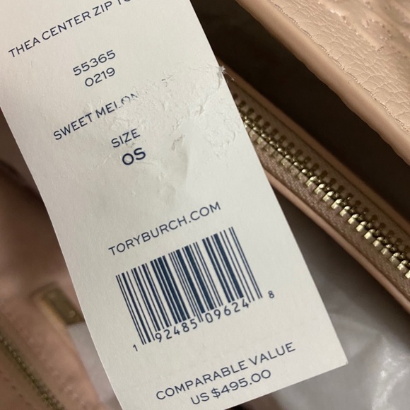 Black Friday sale ✨Tory Burch Thea center zipper leather tote bag - Picture 11 of 11